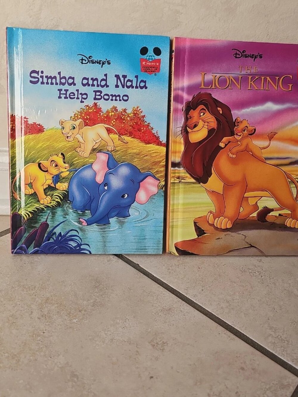 The Lion King/Simba and Nala Help Bomo-Lot of 2
